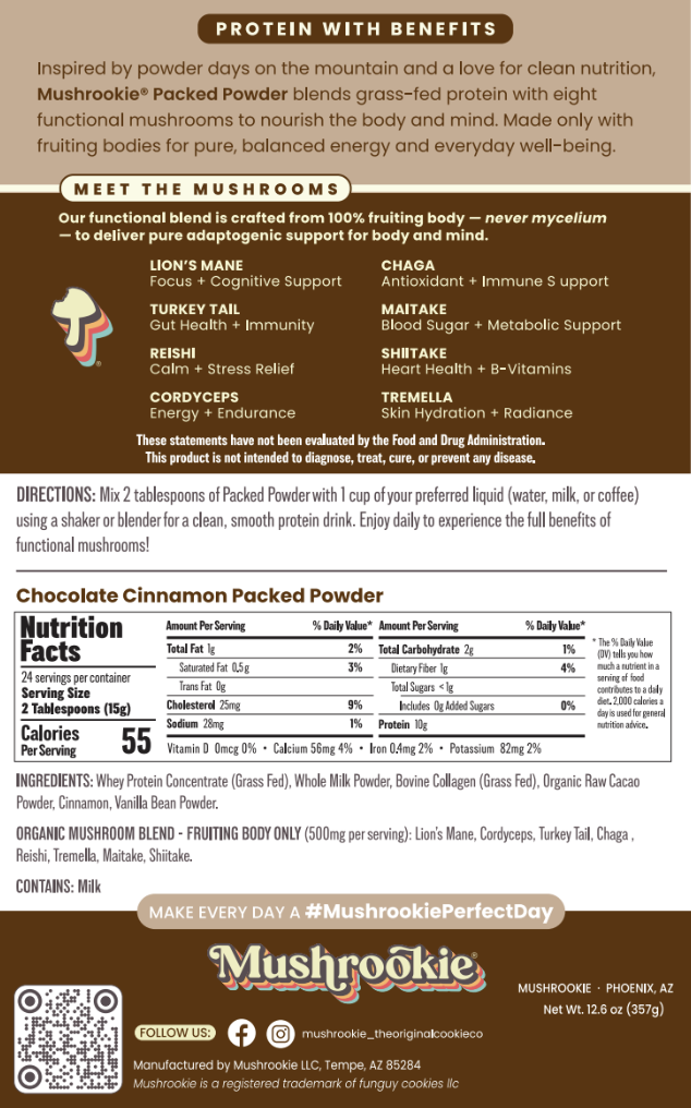 PACKED POWDER: Chocolate Cinnamon